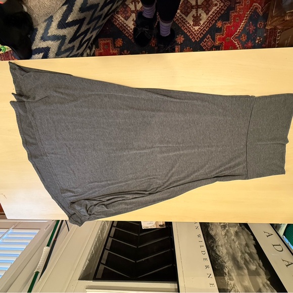 LuLaRoe Dresses & Skirts - LuLaRoe Charcoal Maxi Skirt